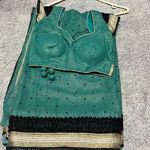 Green Saree